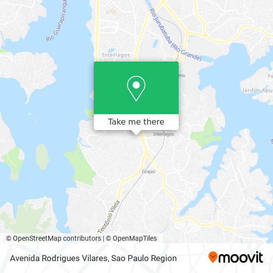 Mapa Avenida Rodrigues Vilares