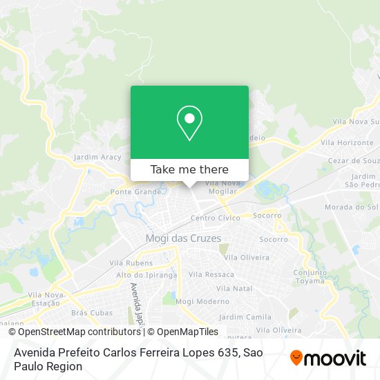 Avenida Prefeito Carlos Ferreira Lopes 635 map