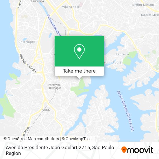 Avenida Presidente João Goulart 2715 map