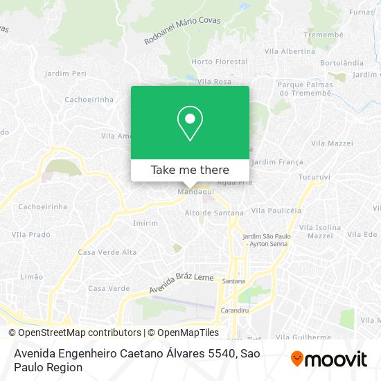 Avenida Engenheiro Caetano Álvares 5540 map