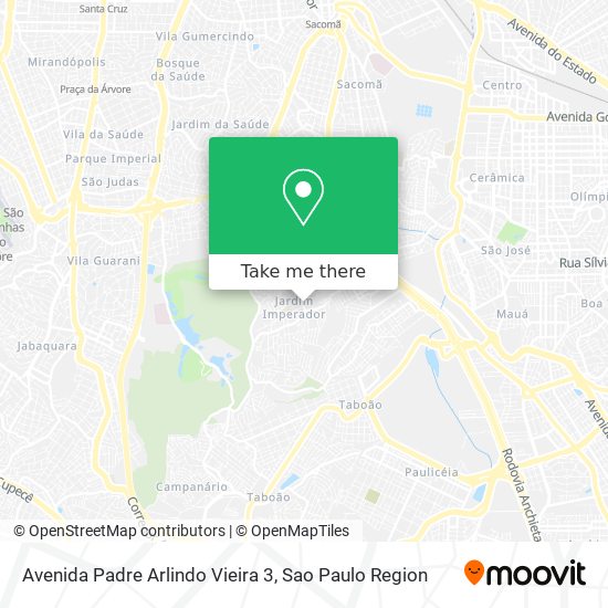 Avenida Padre Arlindo Vieira 3 map