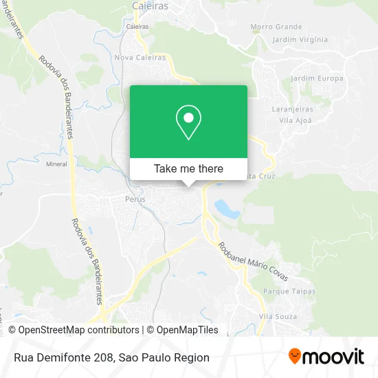 Rua Demifonte 208 map