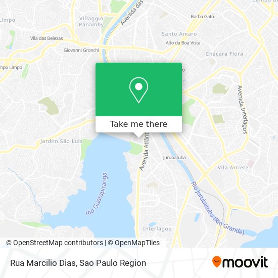 Mapa Rua Marcilio Dias