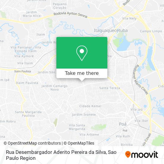 Rua Desembargador Aderito Pereira da Silva map