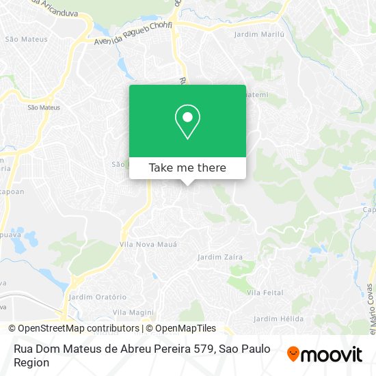 Rua Dom Mateus de Abreu Pereira 579 map