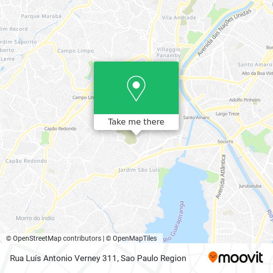 Rua Luís Antonio Verney 311 map