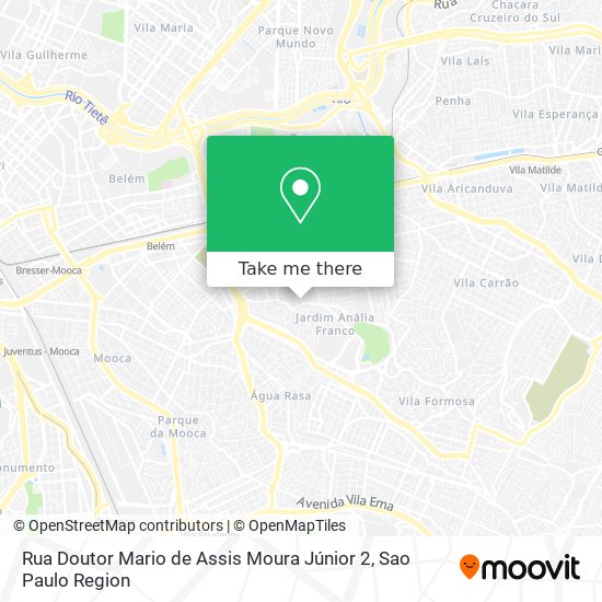 Rua Doutor Mario de Assis Moura Júnior 2 map