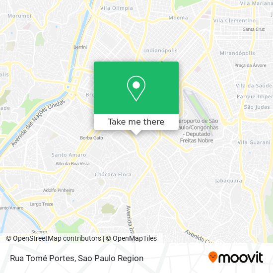 Rua Tomé Portes map