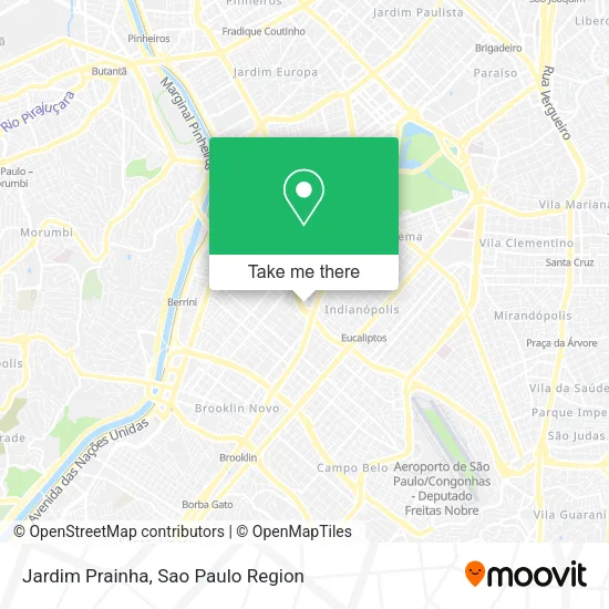 Jardim Prainha map