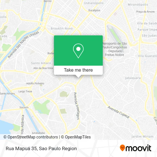 Rua Mapuá 35 map