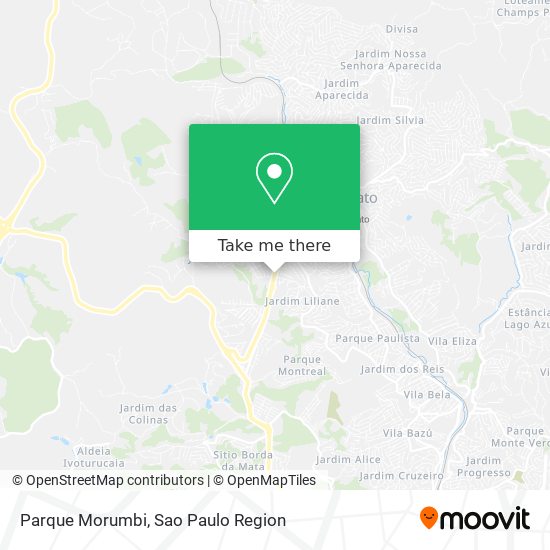 Parque Morumbi map