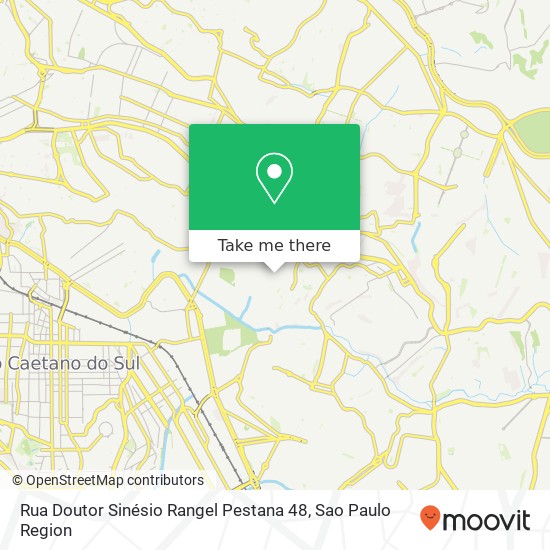 Rua Doutor Sinésio Rangel Pestana 48 map
