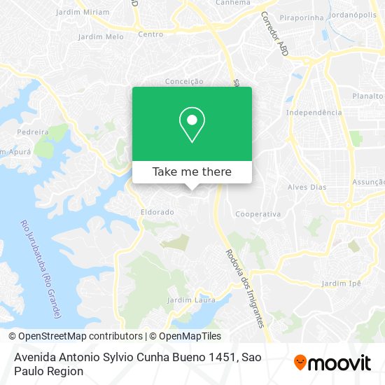 Avenida Antonio Sylvio Cunha Bueno 1451 map