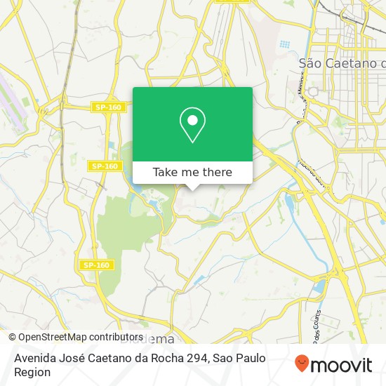 Avenida José Caetano da Rocha 294 map