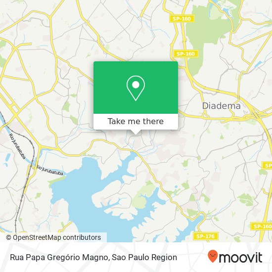 Rua Papa Gregório Magno map