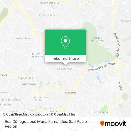 Rua Cônego José Maria Fernandes map