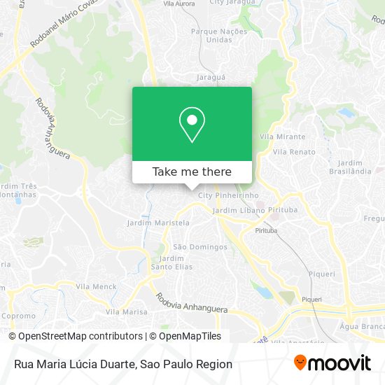 Rua Maria Lúcia Duarte map