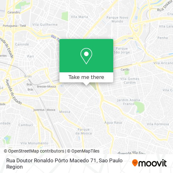 Mapa Rua Doutor Ronaldo Pôrto Macedo 71