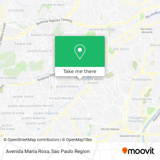 Avenida Maria Rosa map