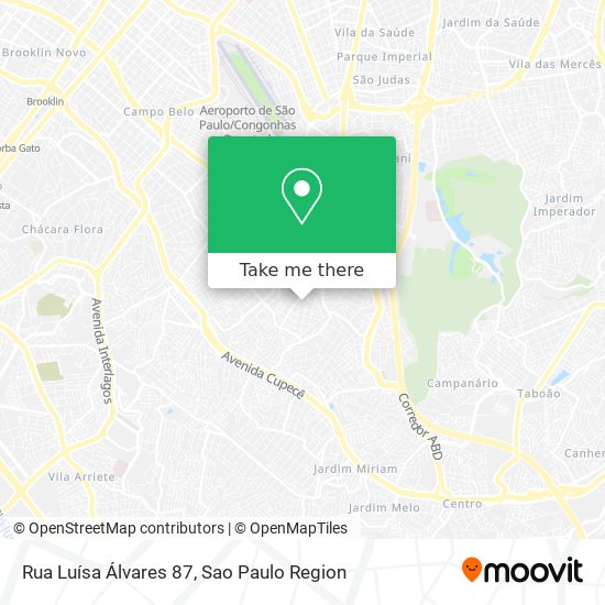 Mapa Rua Luísa Álvares 87