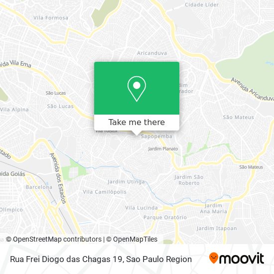 Rua Frei Diogo das Chagas 19 map