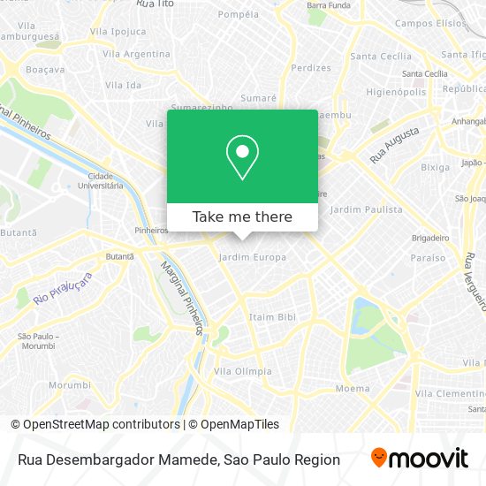 Rua Desembargador Mamede map