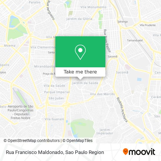 Rua Francisco Maldonado map