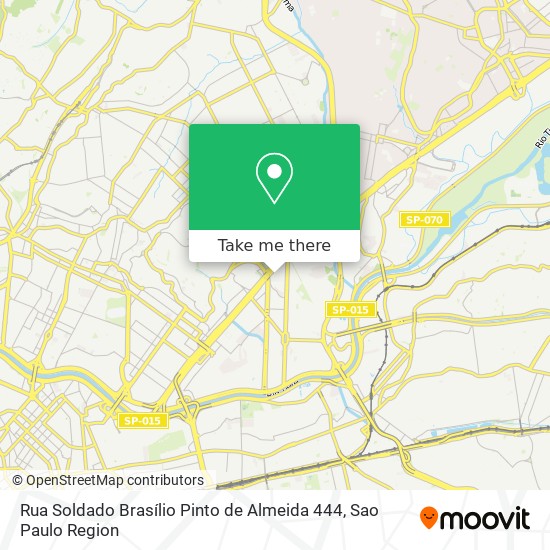 Rua Soldado Brasílio Pinto de Almeida 444 map