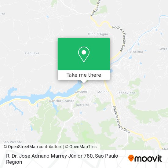R. Dr. José Adriano Marrey Júnior 780 map