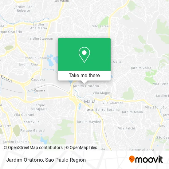Jardim Oratorio map