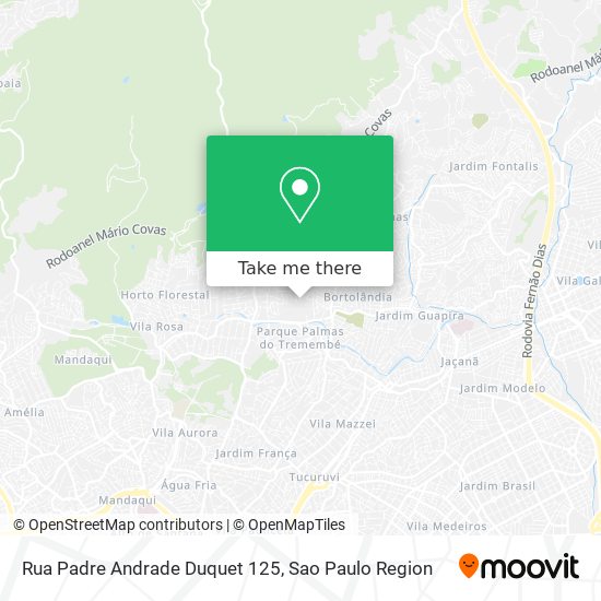 Rua Padre Andrade Duquet 125 map