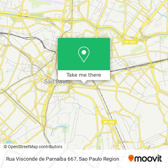 Rua Visconde de Parnaíba 667 map