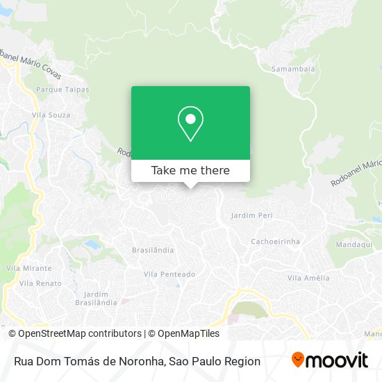 Rua Dom Tomás de Noronha map