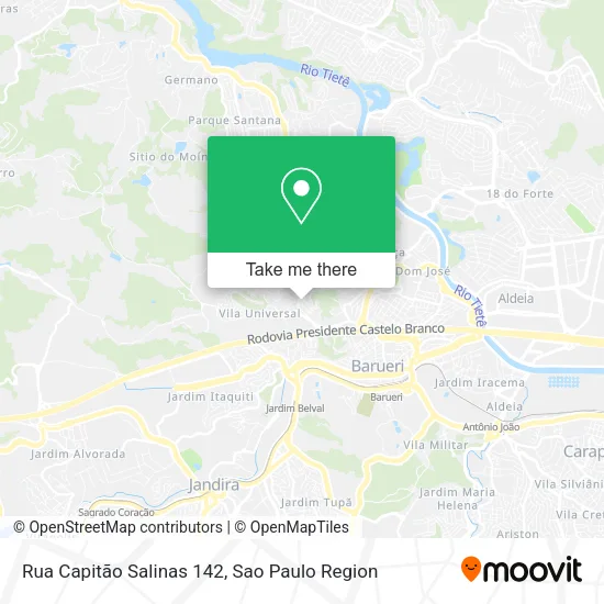 Rua Capitão Salinas 142 map