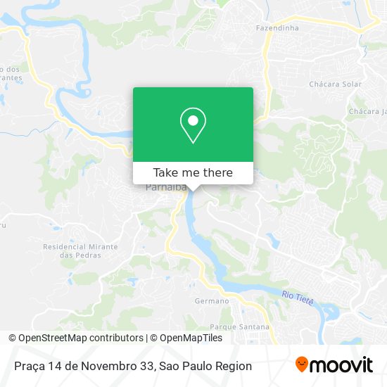 Praça 14 de Novembro 33 map