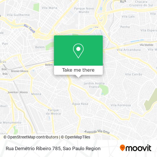 Rua Demétrio Ribeiro 785 map
