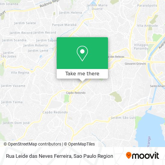 Rua Leide das Neves Ferreira map