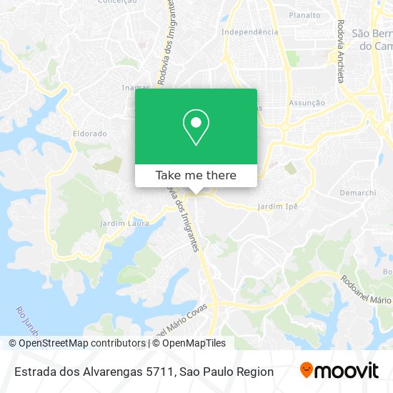 Estrada dos Alvarengas 5711 map