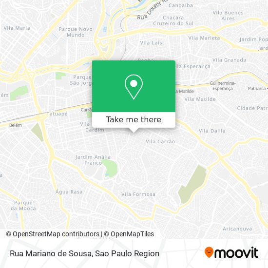 Rua Mariano de Sousa map