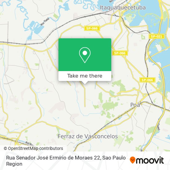 Mapa Rua Senador José Ermírio de Moraes 22