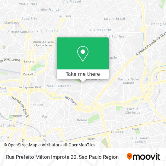 Rua Prefeito Milton Improta 22 map