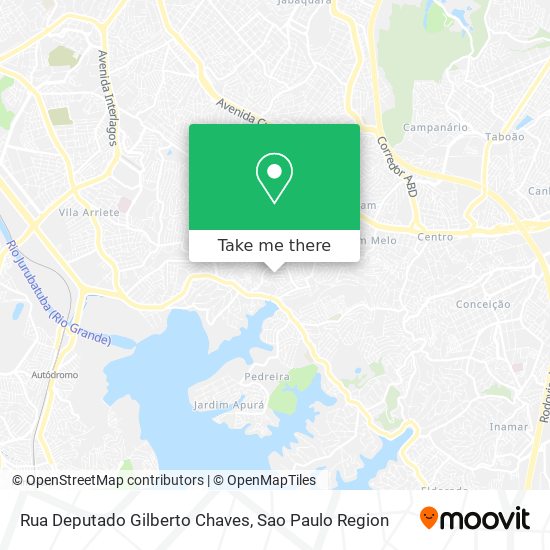 Rua Deputado Gilberto Chaves map