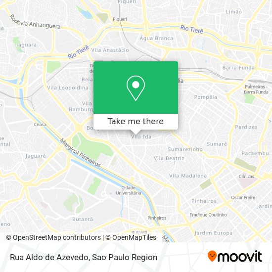 Rua Aldo de Azevedo map