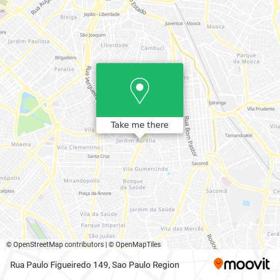 Rua Paulo Figueiredo 149 map