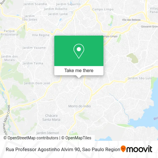 Rua Professor Agostinho Alvim 90 map