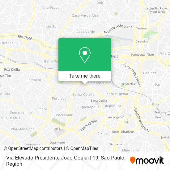 Via Elevado Presidente João Goulart 19 map