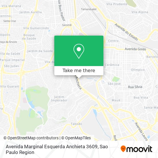 Avenida Marginal Esquerda Anchieta 3609 map