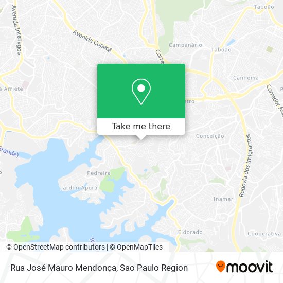 Rua José Mauro Mendonça map