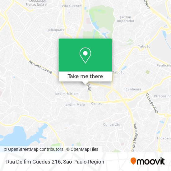 Rua Delfim Guedes 216 map