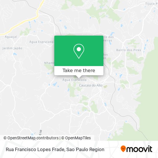 Rua Francisco Lopes Frade map